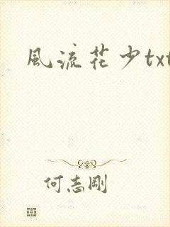 风流花少txt