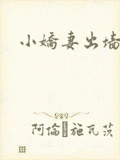 小娇妻出墙记