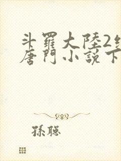 斗罗大陆2绝世唐门小说下载