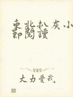 东北扒灰小说分节阅读