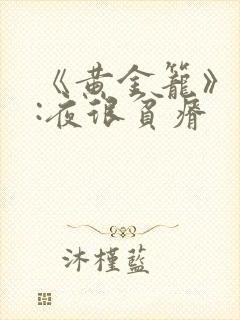 《黄金笼》作者:夜很贫瘠
