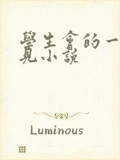 学生会的一己之见小说