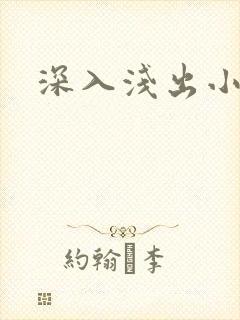 深入浅出小说