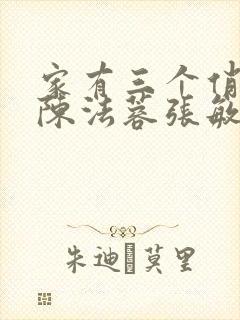 家有三个俏媳妇陈法蓉张敏