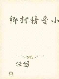 乡村情爱小说