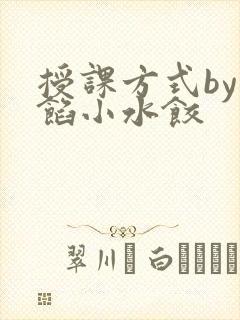 授课方式by肉馅小水饺
