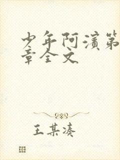 少年阿滨第13章全文