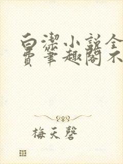 白洁小说全文免费笔趣阁不知所措
