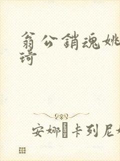 翁公销魂姚瑶琦琦