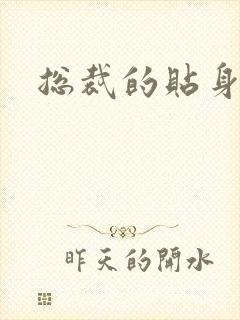 总裁的贴身女佣