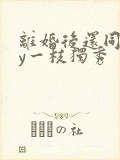 离婚后还同居by一枝独秀