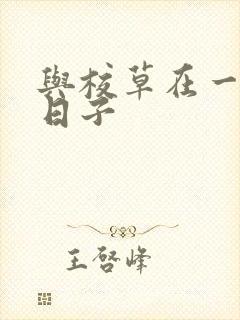 与校草在一起的日子