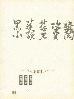 黑莲花攻略手册小说免费阅读全文