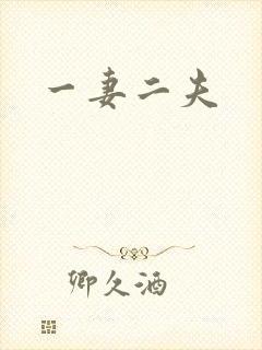 一妻二夫