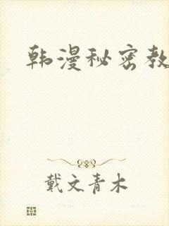 韩漫秘密教学