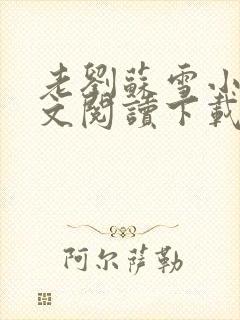 老刘苏雪小说全文阅读下载