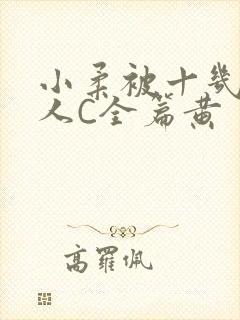 小柔被十几个男人C全篇黄