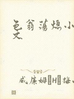 色翁荡熄小说全文