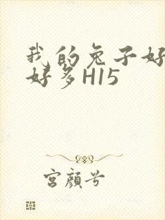 我的兔子好软水好多H15