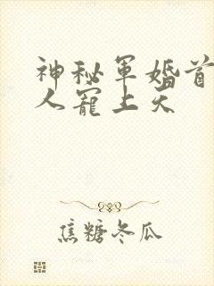 神秘军婚首长大人宠上天