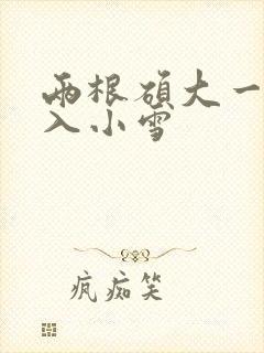 两根硕大一起挤入小雪