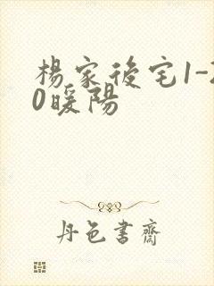 杨家后宅1-20暖阳