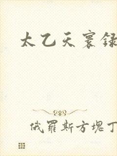 太乙天寰录
