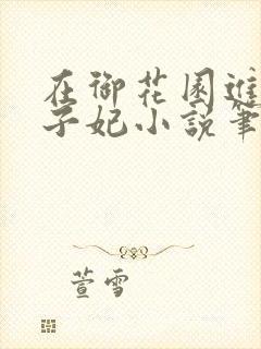 在御花园进入太子妃小说笔趣阁