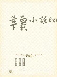 告白小说txt下载