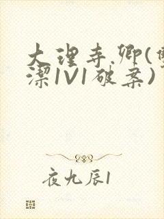 大理寺.卿(双洁1V1破案)