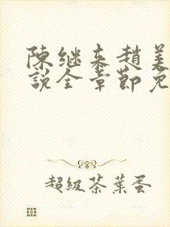 陈继来赵美媛小说全章节免费阅读