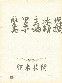 双男主冰块棉签夹子酒精扩张器