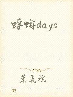 蜉蝣days