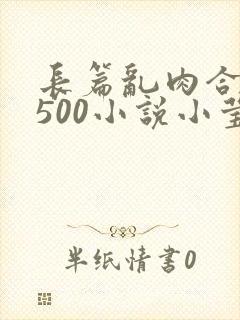 长篇乱肉合集乱500小说小莹