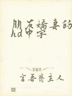 朋友娇妻的滋味hd中字