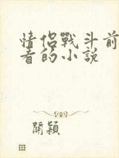 情侣战斗前适合看的小说