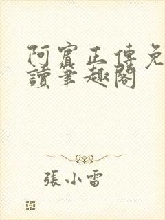 阿宾正传免费阅读笔趣阁