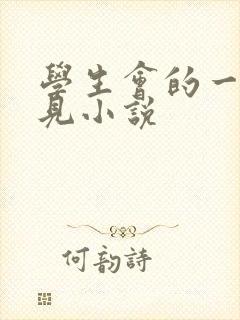 学生会的一己之见小说