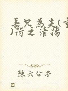 长兄为夫(重生)荷之清扬