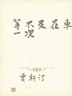 等不及在车里做一次