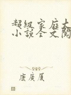 超级家庭大杂烩小说全文阅读