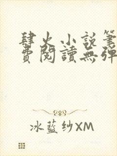 肆火小说笔趣免费阅读无弹窗