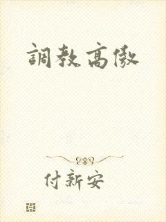调教高傲
