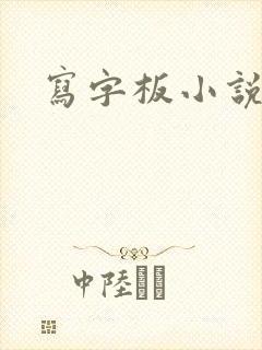 写字板小说