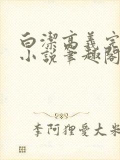 白洁高义完整版小说笔趣阁