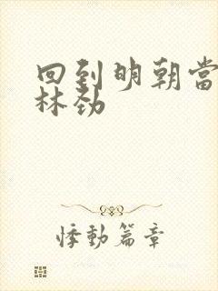 回到明朝当王爷林劲