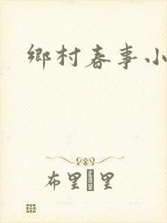 乡村春事小说