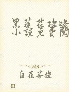 黑莲花攻略手册小说免费阅读