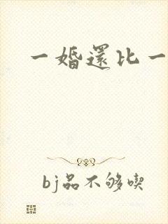 一婚还比一婚高