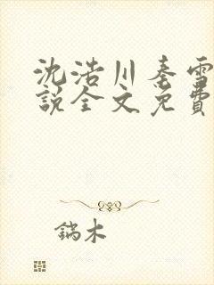 沈浩川秦雪菲小说全文免费笔趣阁